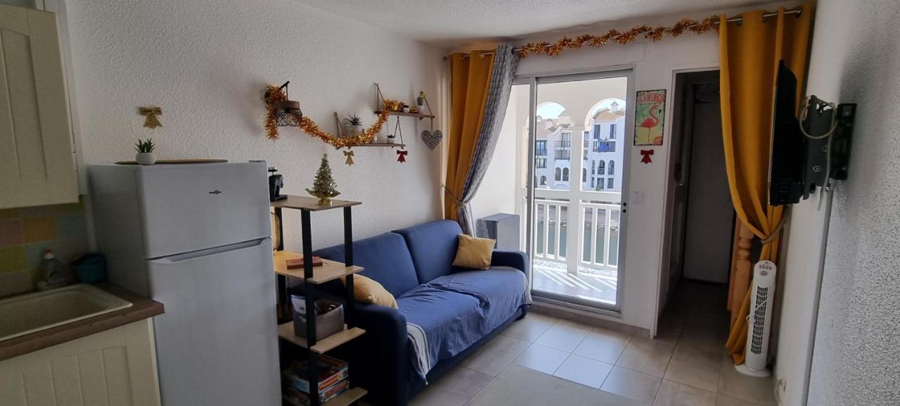 Résidence Pointe Vermeille - Charmant Studio Cabine avec Jolie vue sur le lac marin Le Barcarès Extérieur photo
