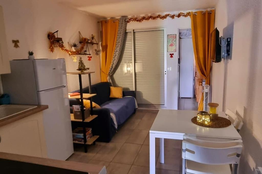 Résidence Pointe Vermeille - Charmant Studio Cabine avec Jolie vue sur le lac marin Le Barcarès Extérieur photo